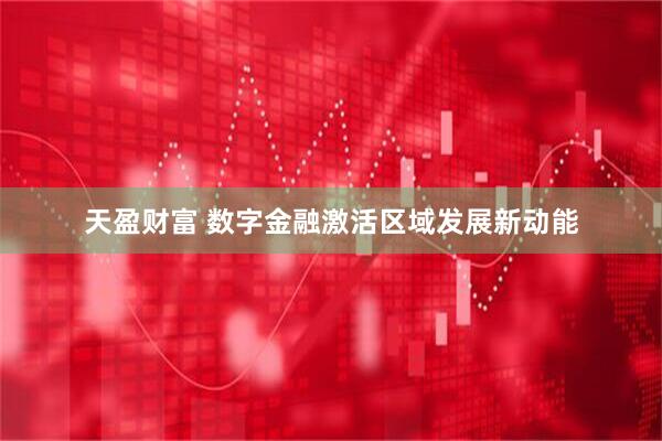 天盈财富 数字金融激活区域发展新动能