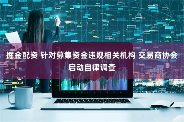 掘金配资 针对募集资金违规相关机构 交易商协会启动自律调查